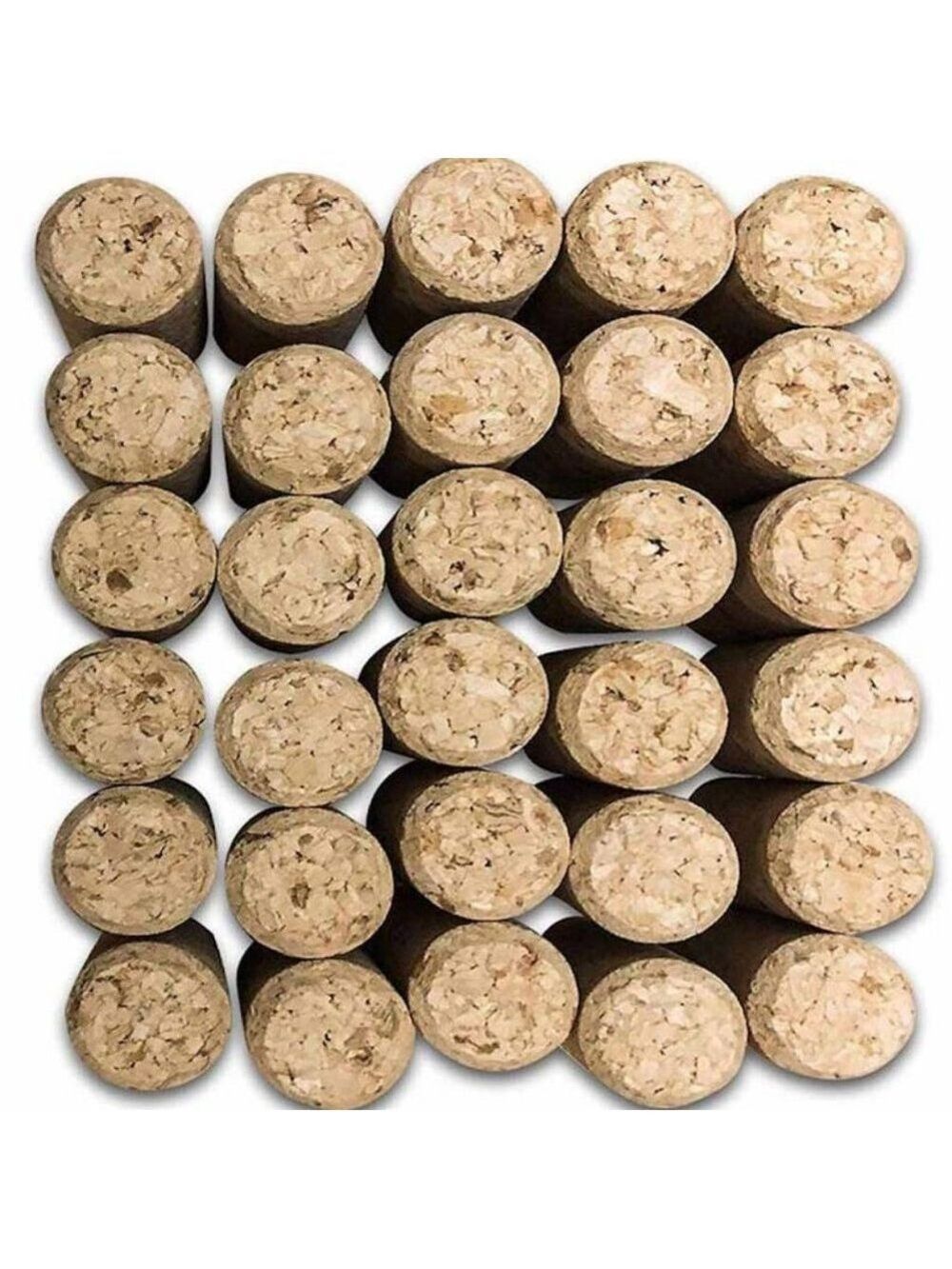 30 Straight Bottle Corks stoppers - Picture 2 of 2